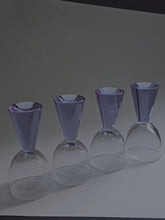 Load image into Gallery viewer, ALEXANDRITE WINE GLASSES, COLOUR CHANGING