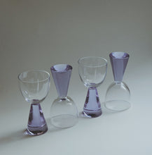 Load image into Gallery viewer, ALEXANDRITE WINE GLASSES, COLOUR CHANGING