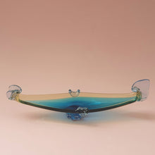Load image into Gallery viewer, VINTAGE ITALIAN GLASS GONDOLA BOWL