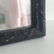 Load image into Gallery viewer, VINTAGE BLACK FLORAL MIRROR