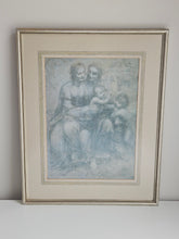 Load image into Gallery viewer, FRAMED DA VINCI PRINT, 'THE CARTOON'