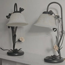 Load image into Gallery viewer, ART NOUVEAU STYLE FLOWER LAMPS