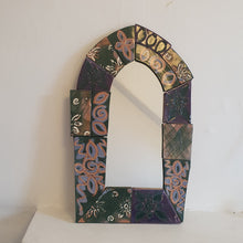 Load image into Gallery viewer, Hand painted tiled mirror