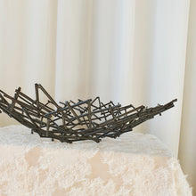 Load image into Gallery viewer, Abstract metal bowl