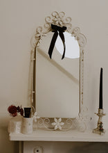 Load image into Gallery viewer, Wrought Iron Floral Mirror