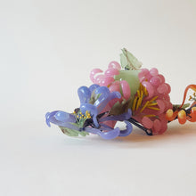 Load image into Gallery viewer, Floral Glass Candlesticks