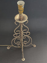 Load image into Gallery viewer, WROUGHT IRON TABLE LAMP
