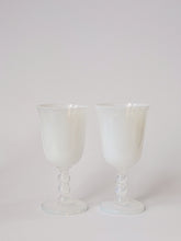 Load image into Gallery viewer, 1950s FRENCH OPALESCENT GLASSES, SEVRES
