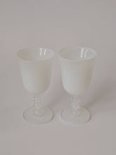 Load image into Gallery viewer, 1950s FRENCH OPALESCENT GLASSES, SEVRES
