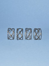 Load image into Gallery viewer, METAL LATTICE NAPKIN RINGS
