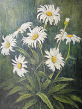 Load image into Gallery viewer, WHITE DAISIES, ANTIQUE OIL
