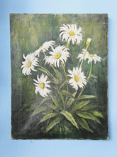 Load image into Gallery viewer, WHITE DAISIES, ANTIQUE OIL
