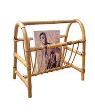 Load image into Gallery viewer, LARGE BAMBOO MAGAZINE RACK
