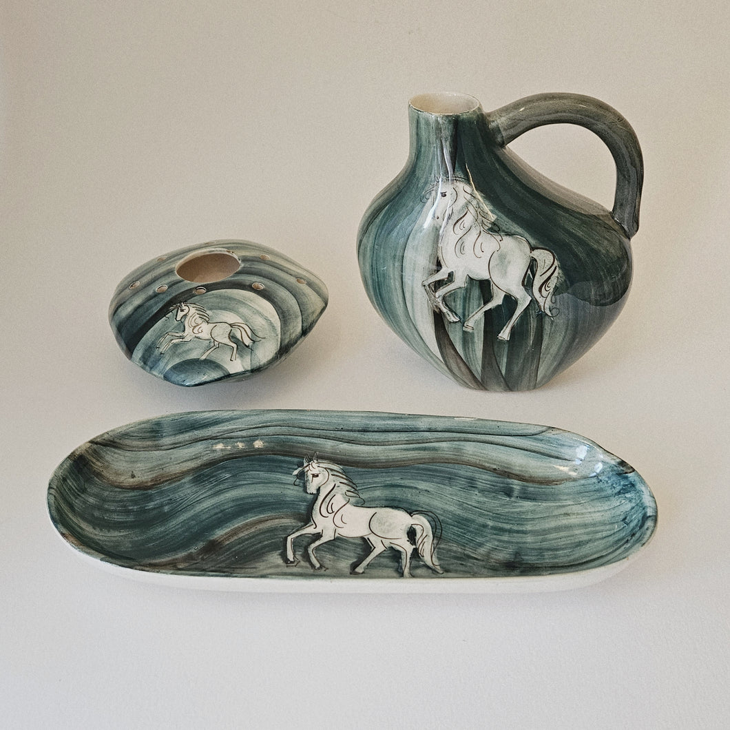 HORSE CERAMICS, SET