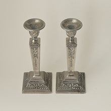 Load image into Gallery viewer, RIBBON CANDLESTICKS, PAIR
