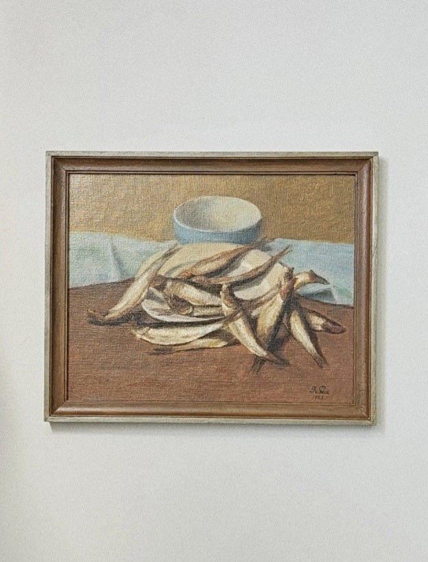 Framed Oil, Sardines