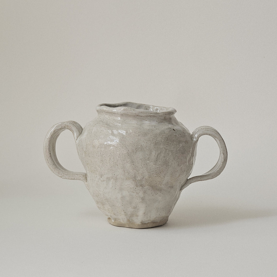 TEXTURED CERAMIC VASE