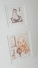 Load image into Gallery viewer, LADY AND CAT, VERA HENNEMAN
