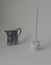 Load image into Gallery viewer, PORCELAIN ROSE CANDLE HOLDER
