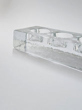 Load image into Gallery viewer, ICE GLASS TEALIGHT HOLDER
