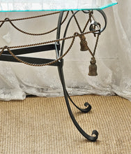 Load image into Gallery viewer, GILDED ROPE CONSOLE TABLE
