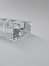 Load image into Gallery viewer, ICE GLASS TEALIGHT HOLDER
