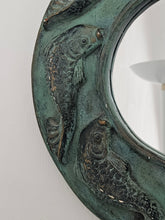 Load image into Gallery viewer, SCULPTURAL PLASTER FISH MIRROR
