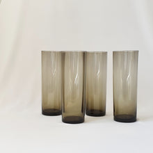 Load image into Gallery viewer, Slim Smoked Glass Tumblers
