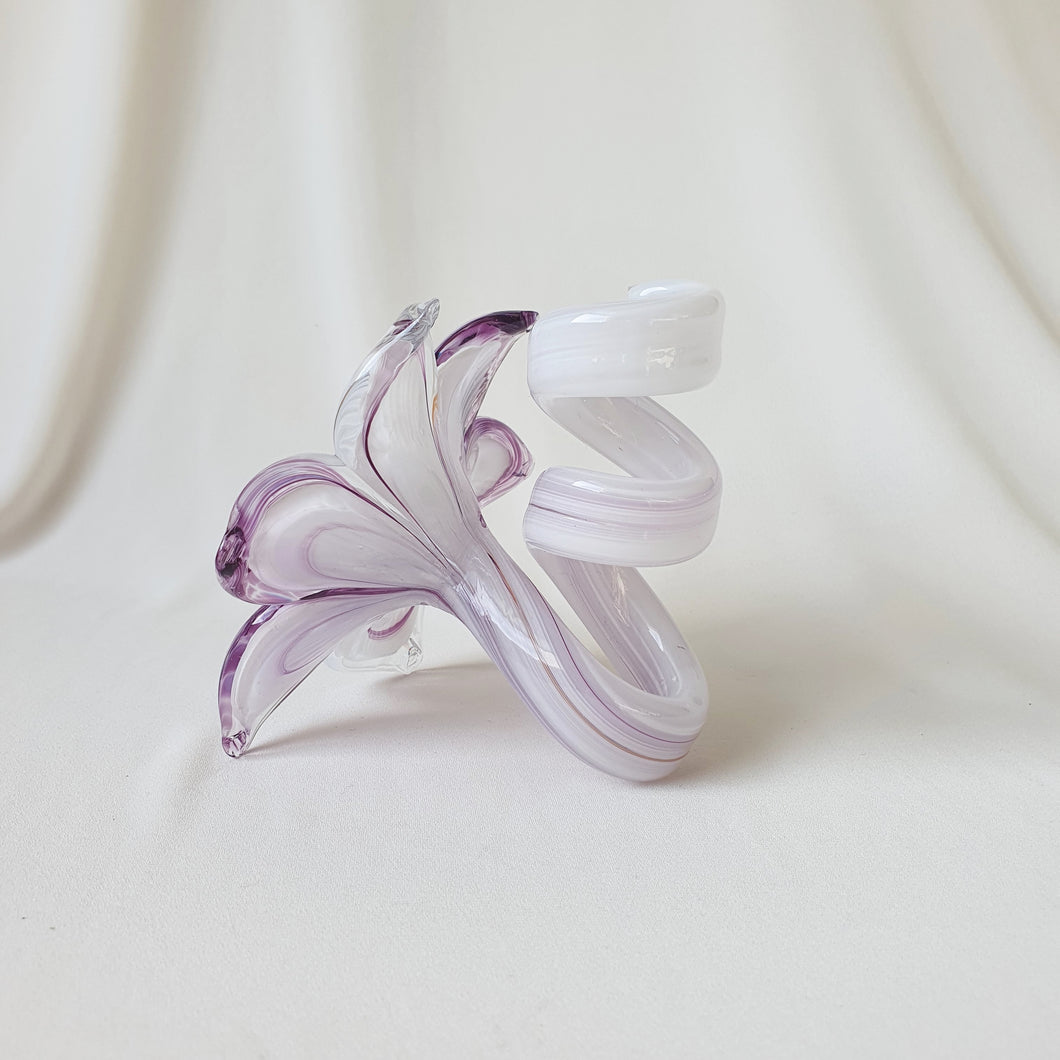 Murano Flower Candle Holder