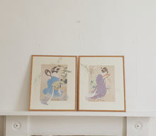Load image into Gallery viewer, Vintage Geisha print
