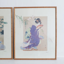 Load image into Gallery viewer, Vintage Geisha print
